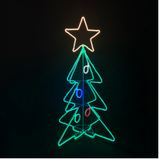 Χριστουγεννιάτικο Διακοσμητικό Φωτιζόμενο Δέντρο 1000LED 75X75X130cm | Aca Lighting | X081000359